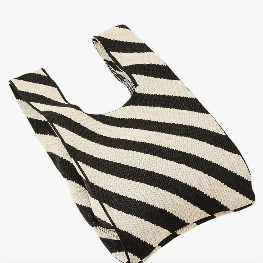 Wrist Handbag Crochet Knit Bag for Women Wristlet Handbag Small New!